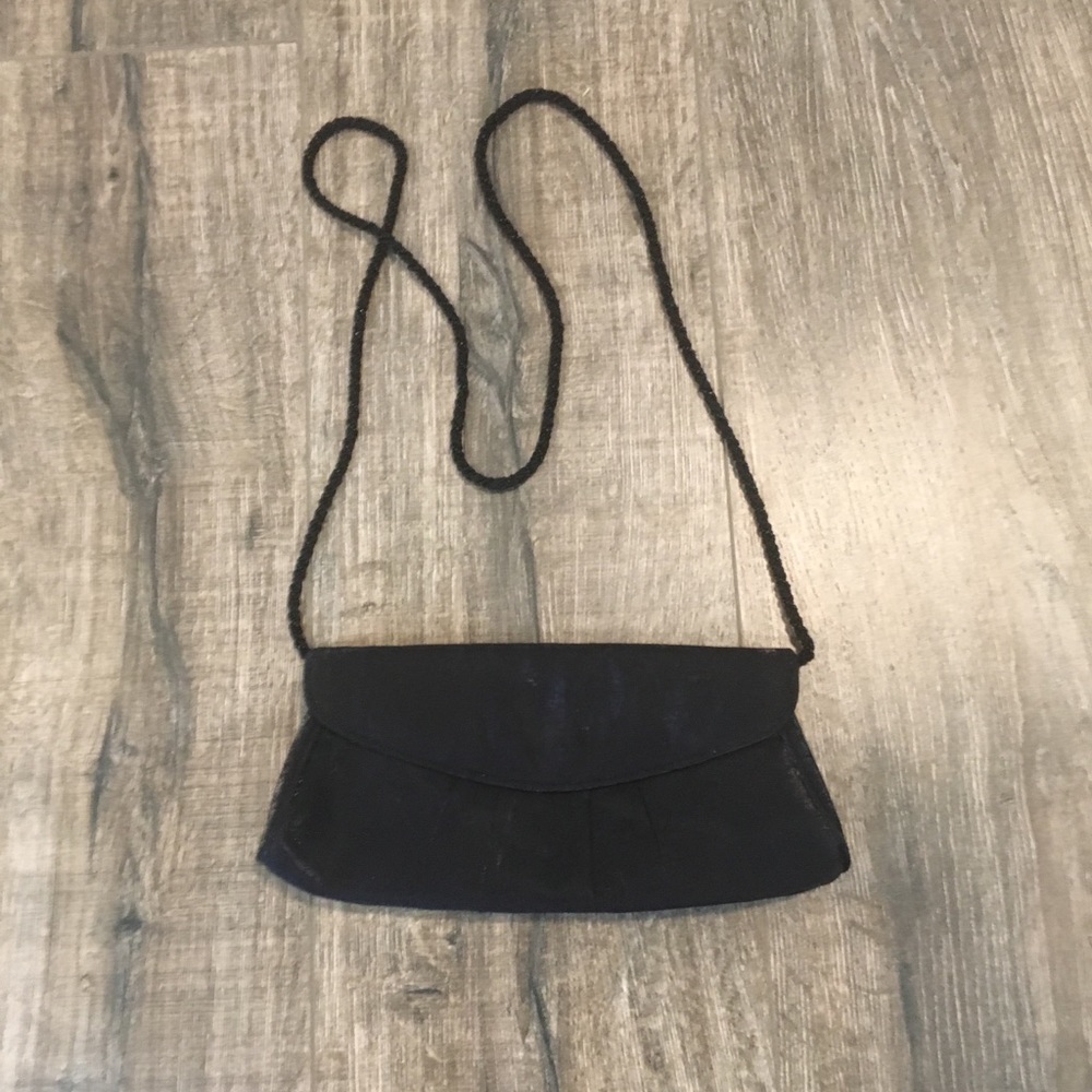 Small black clutch